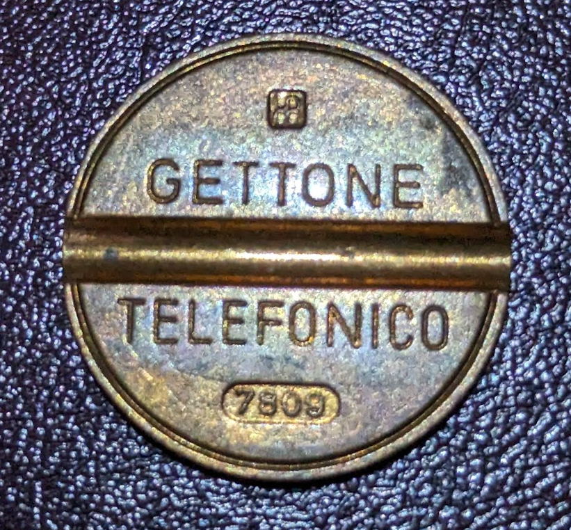 Gettone Telefonico (Italian telephone token)