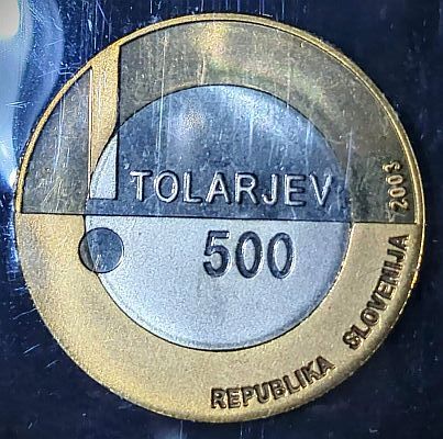 2003 Slovenia 500 Tolarjev