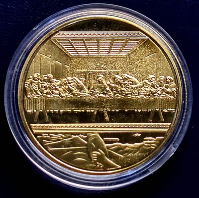 The Last Supper medallion
