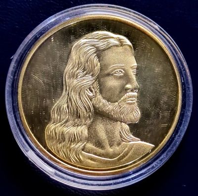 Portrait of Jesus, facing left