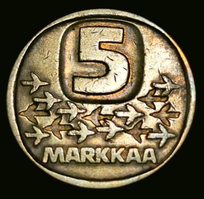 1983 Finland 5 Markkaa