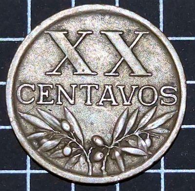 1949 Portugal 20 Centavos