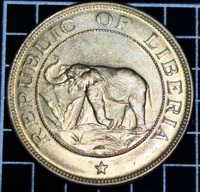 1941 Liberia 2 Cents