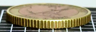 Reeded edge of the coin
