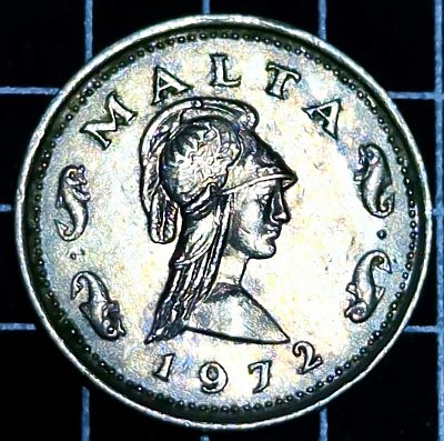 1972 Malta 2 Cents