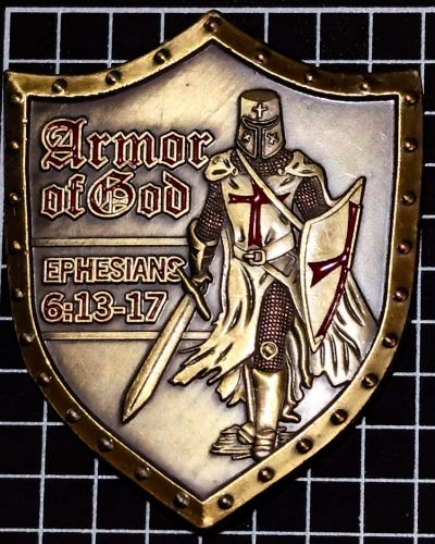 Armor of God medallion